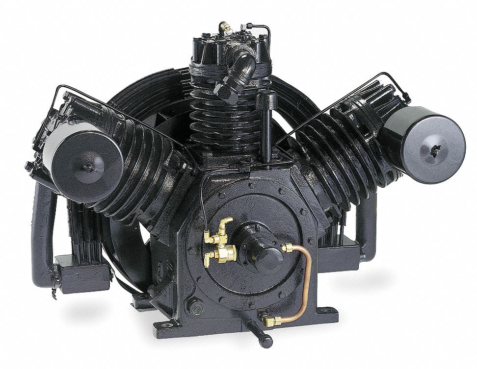 GRAINGER APPROVED Air Compressor Pump with 4 qt Oil Capacity 4B249