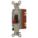PILOT LIGHT WALL SWITCH, TOGGLE SWITCH, 3-WAY, RED, 20 A, SCREW TERMINALS