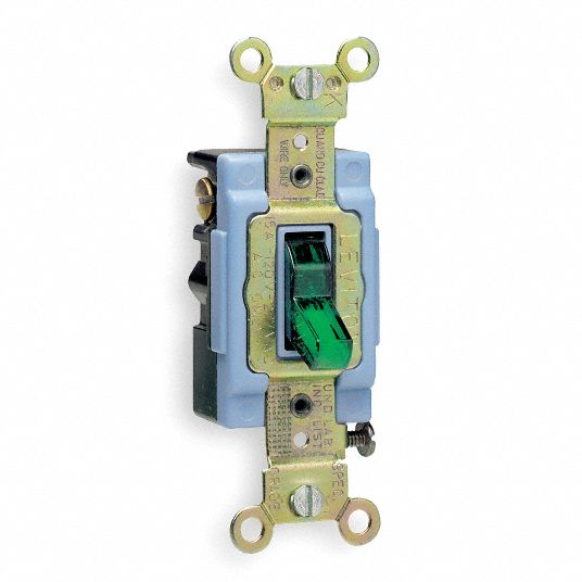 LEVITON Wall Switch 5Z7541203PLG Grainger