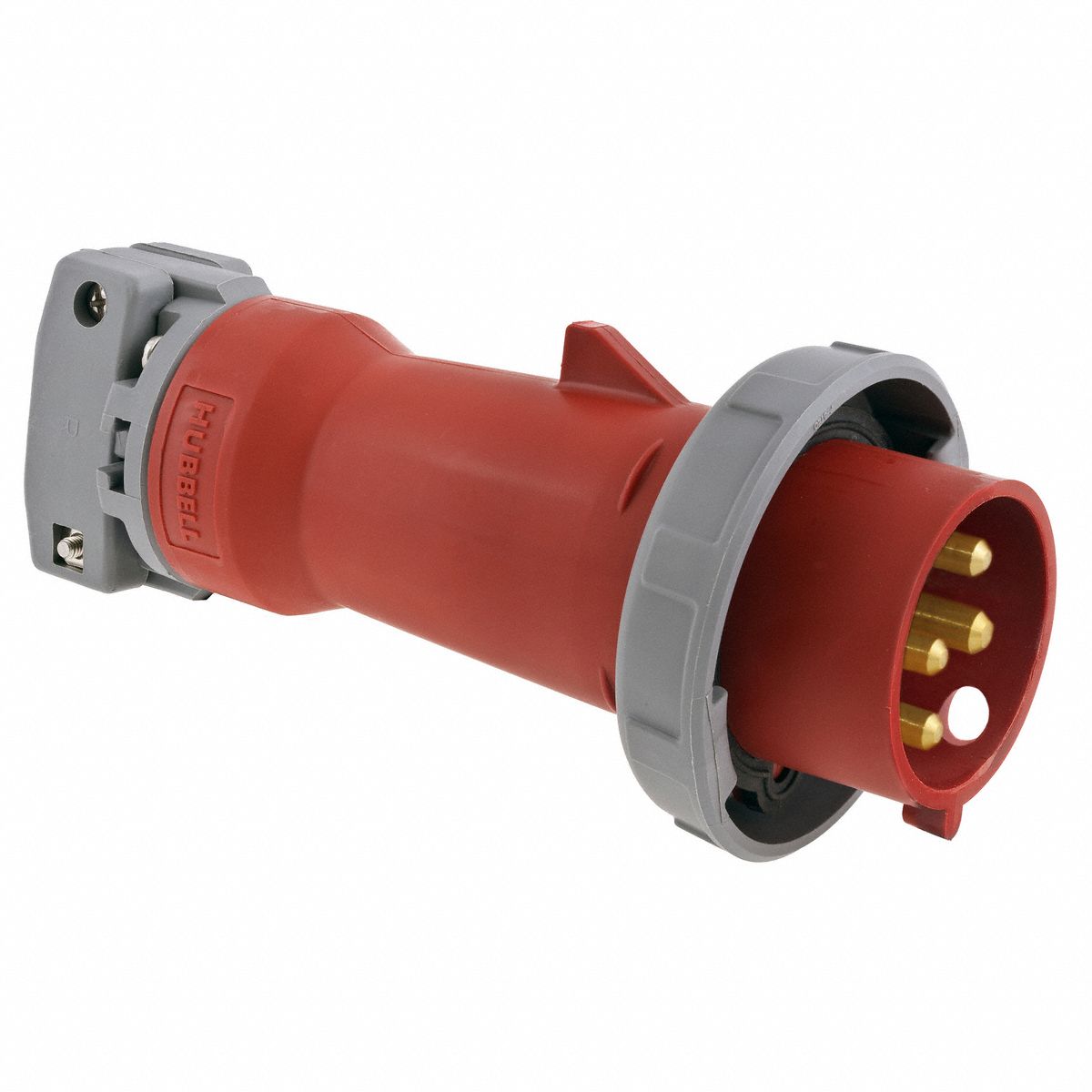 460R7W  Mennekes Red Receptacle  60A 3P4W 480V   Kentucky Stock 