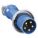 IEC PIN AND SLEEVE PLUG, 100 A, 120/208V AC, IEC GROUNDING, 15 HORSEPOWER RATING