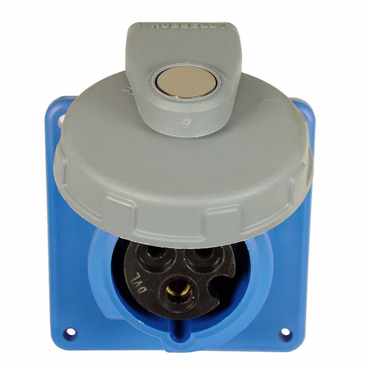 Details about   Hubbell HBL332R6W Pin & sleeve receptacle watertight 32A 240VAC 2 pole 3 wire 