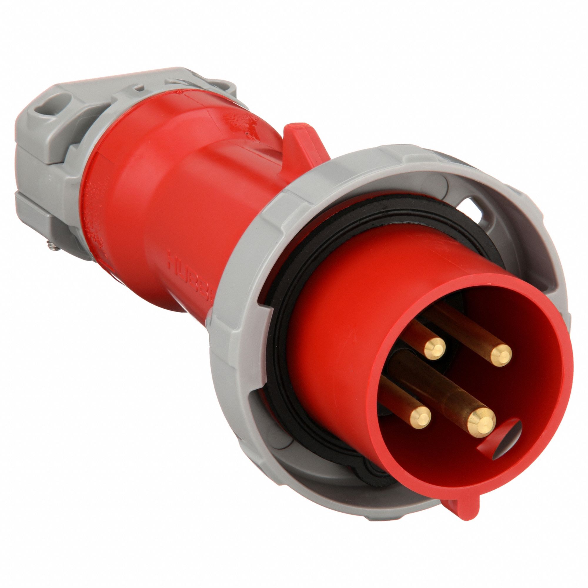 IEC PIN AND SLEEVE PLUG, 30 A, 480V AC, IEC GROUNDING, 15 HORSEPOWER RATING