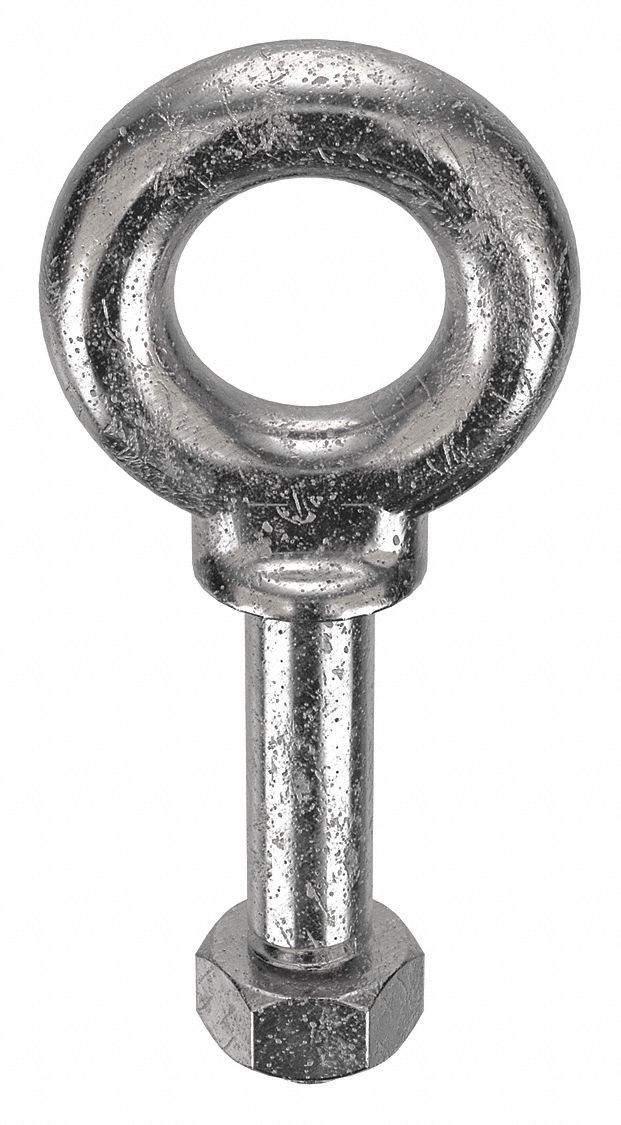 With Shoulder, 316 Stainless Steel, Machinery Eye Bolt 5ZE1611553 7 Grainger
