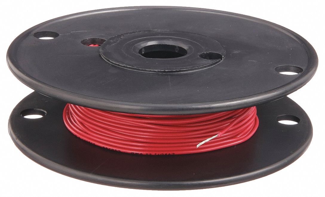 Carol 76512.18.03 Hookup Wire 16 AWG 8 Amps Red 500 Feet