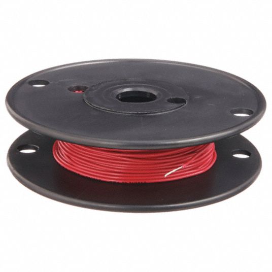 CAROL, 24 AWG Wire Size, Red, Hookup Wire - 5ZDE6