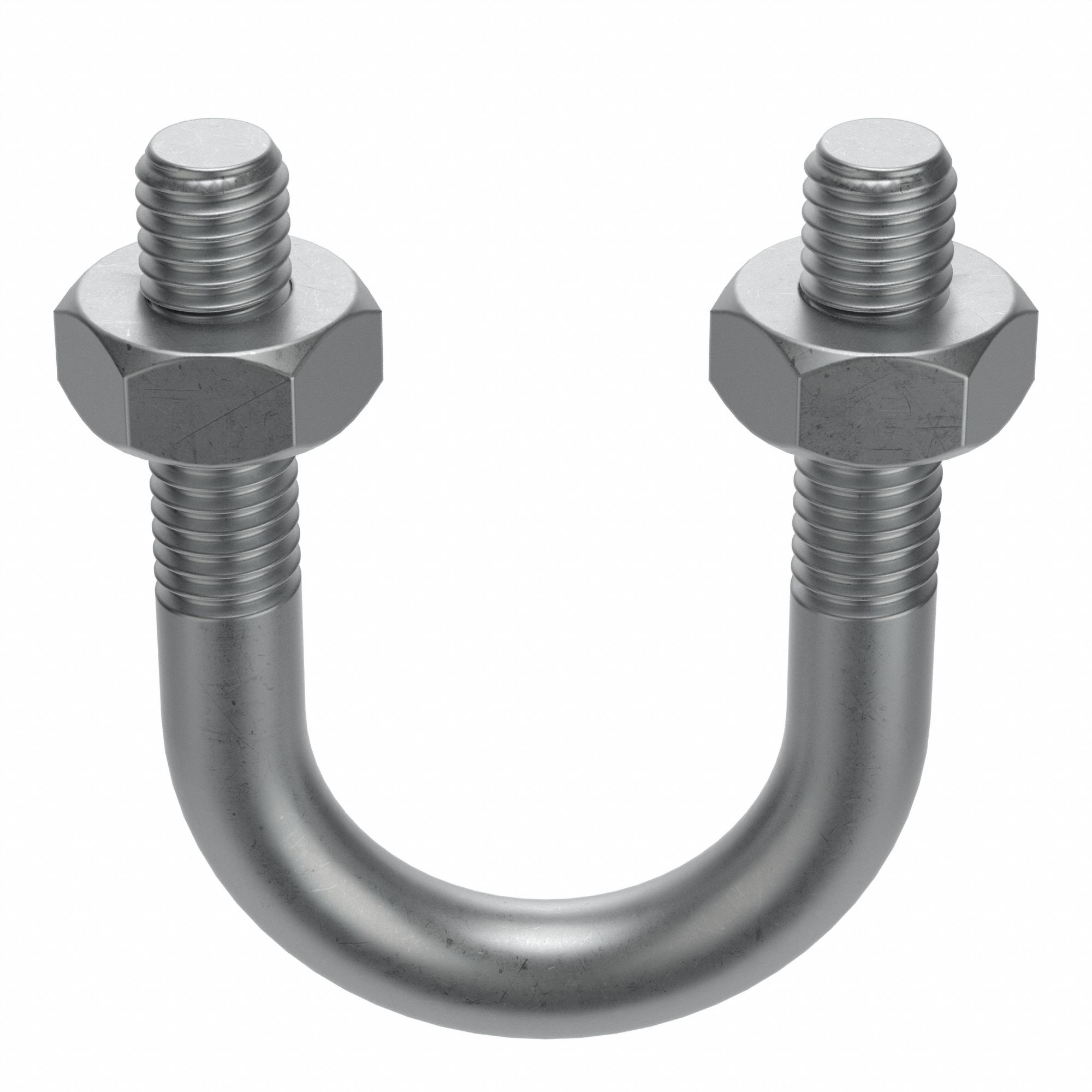 Aluminum, Plain, Standard UBolt 5ZE235ZE23 Grainger