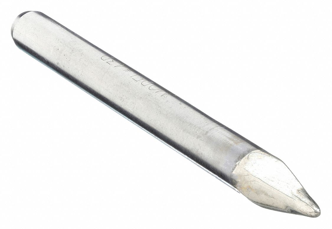 SOLDERING TIP, 43 SERIES, CONICAL TIP, 1.78 IN WIDTH, 0.875 IN LENGTH