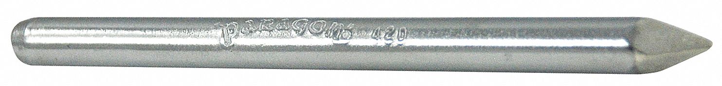 SOLDERING TIP, DIAMOND, 42 SERIES, CONICAL TIP, 0.76 MM W, 0.375 IN LENGTH