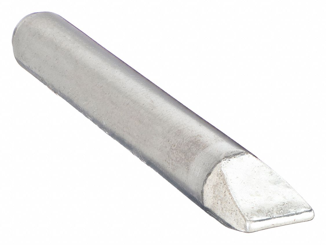 SOLDERING TIP, 700 SERIES, CHISEL TIP, 6.35 MM W, 0.375 IN LENGTH