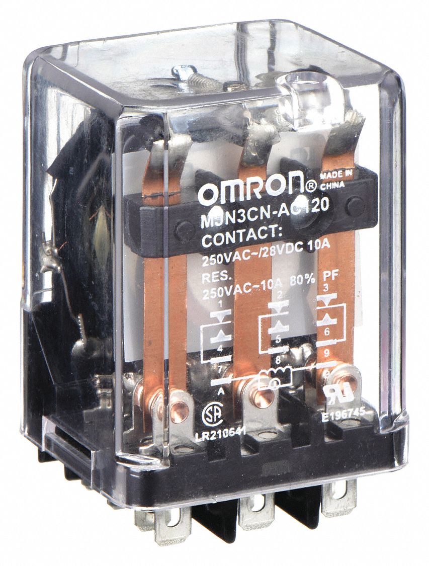 Omron Socket Mounted A Current Rating General Purpose Relay