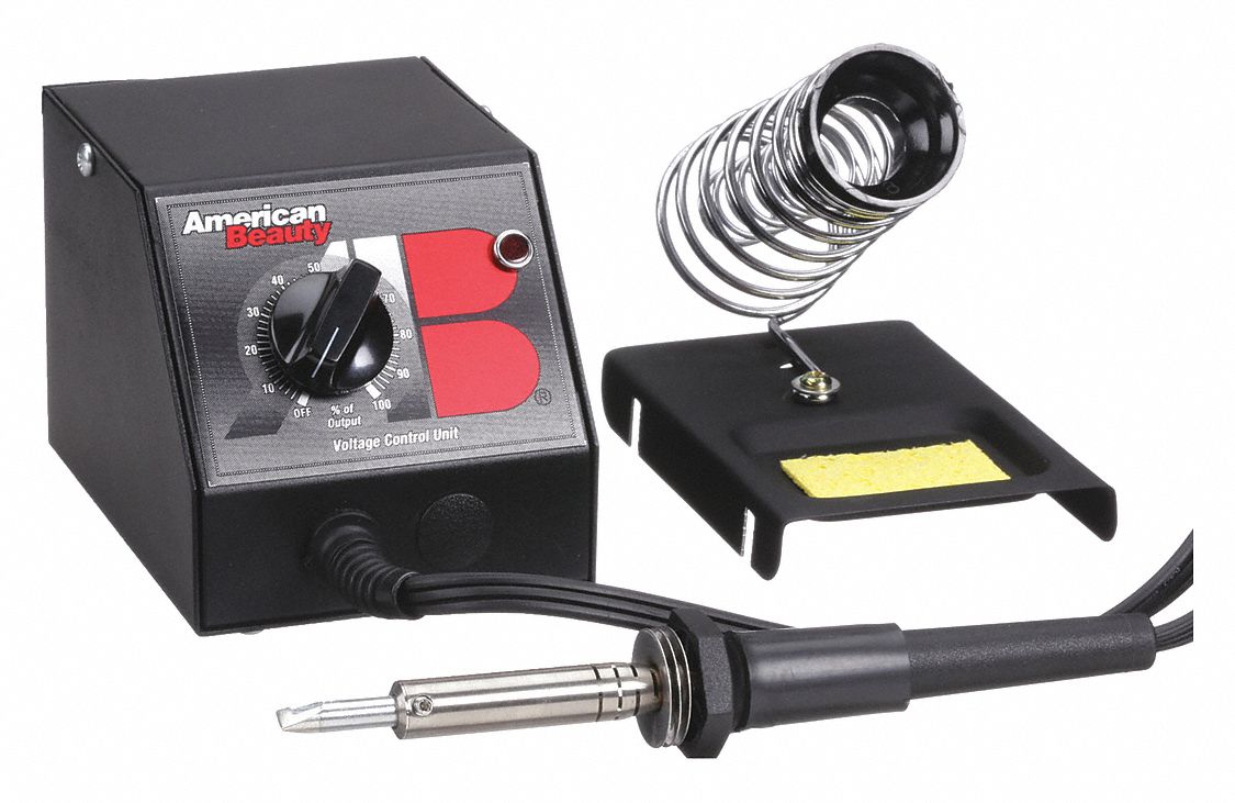 SOLDERING STATION, 1 CHANNEL, 60 W, SOLDERING IRON, COMPLETE STATION, 1100 °  F