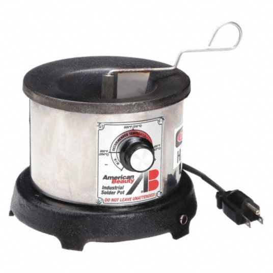 AMERICAN BEAUTY, 600 W, 3.5 lb Capacity, Solder Pot - 5ZHF0