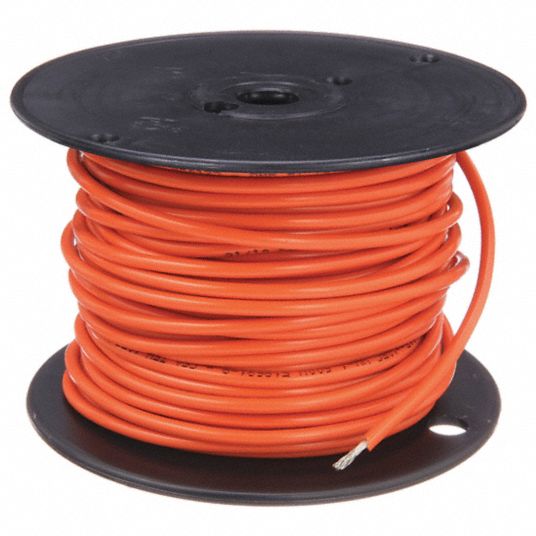 CAROL, 14 AWG Conductor Size, Orange, Hookup Wire - 5ZJL4|C2105A.12.04 ...