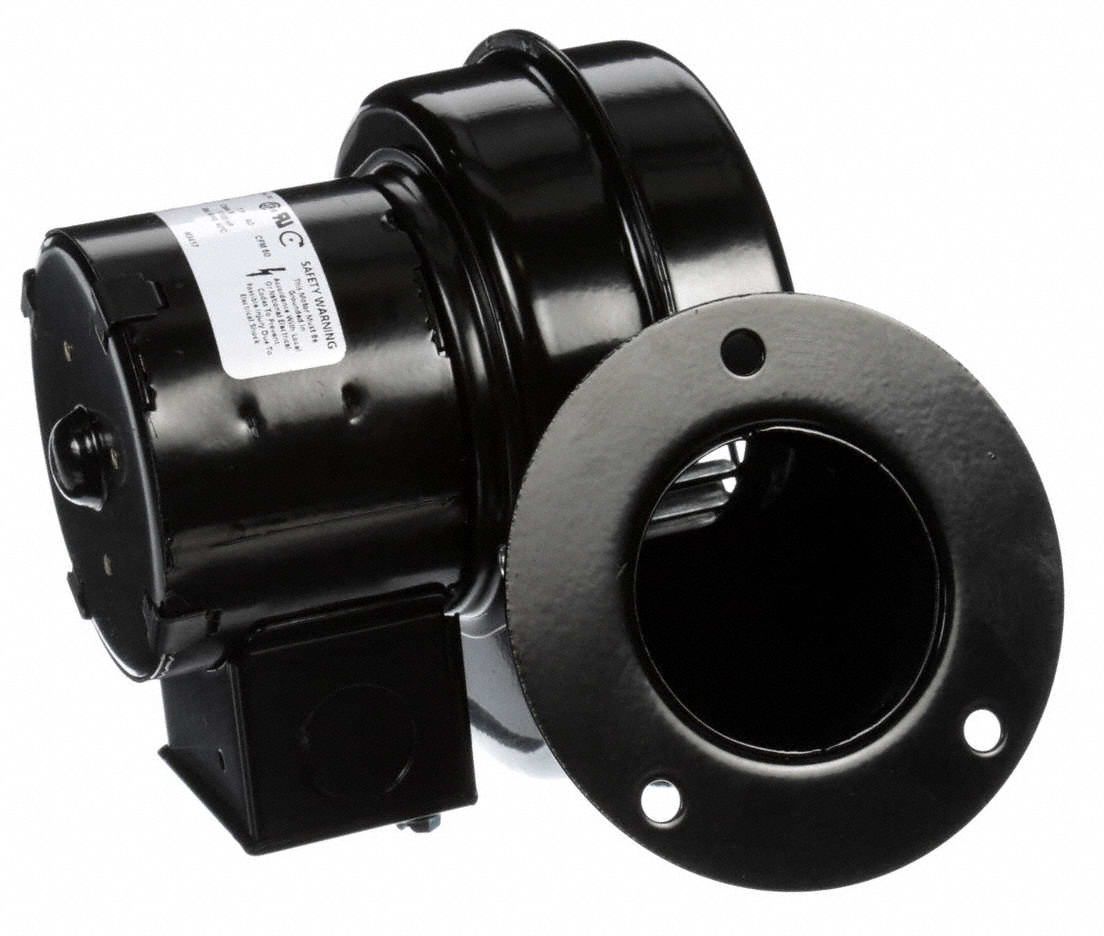 OEM Blower: 3 3/4 in Wheel Dia, Direct Drive, Includes Drive Pack, 115V AC,  1 Ph, Open