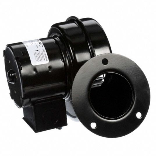 OEM Blower: 3 3/4 in Wheel Dia, Direct Drive, Includes Drive Pack, 115V AC,  1 Ph, Open