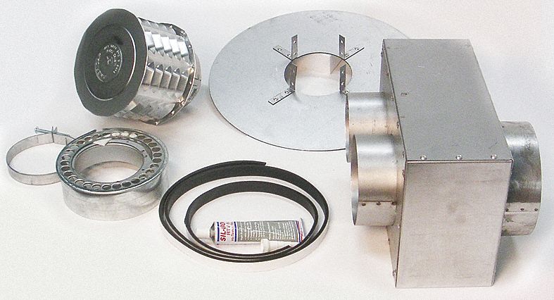 Venting: Compatible with Unit Heaters, 5 in Vent Dia, Intake/Vent Concentric Y, Surface