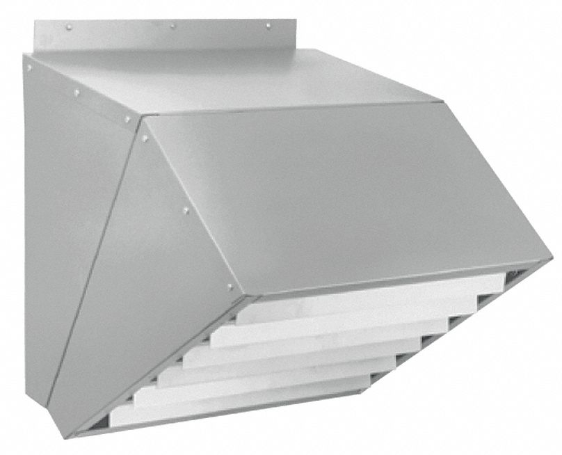 Gas Wall and Ceiling Unit Heater Discharge Nozzle: Compatible with Low-Profile Unit Heaters