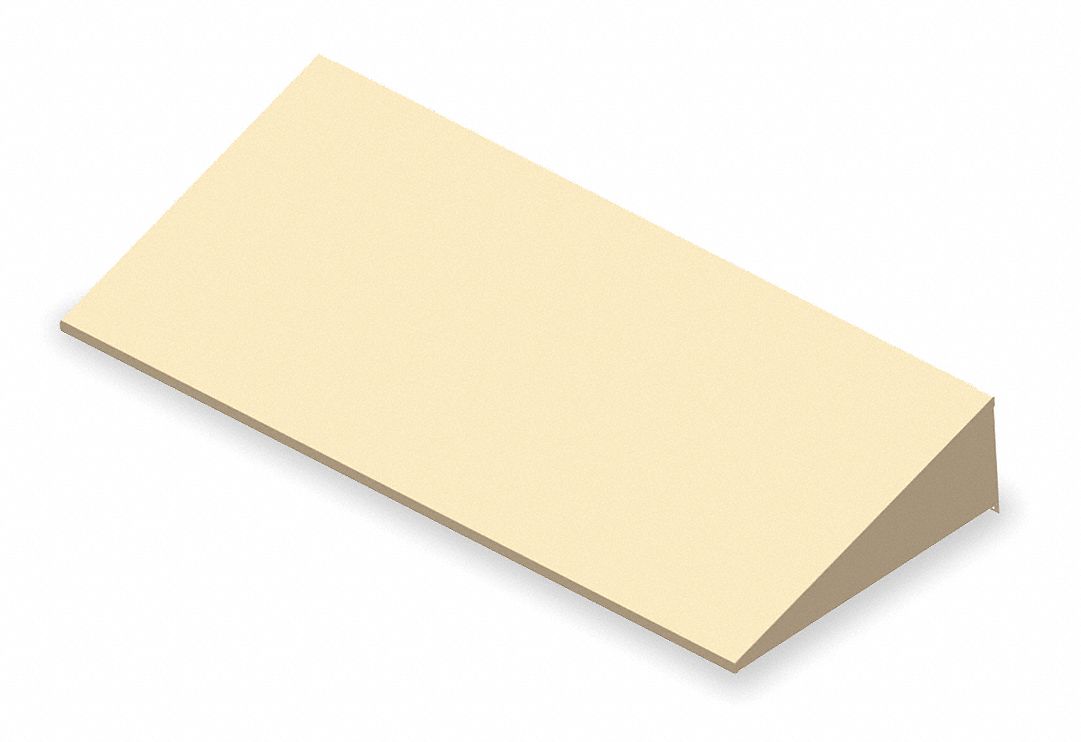 Locker Sloping Top: 36 in x 15 in x 6 in, For 36 in Locker Wd, Steel, For 15 in Locker Dp