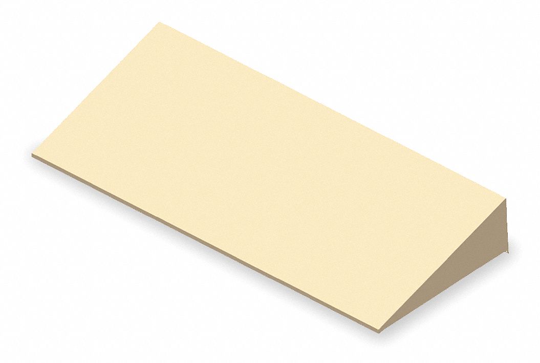 Locker Sloping Top: 45 in x 18 in x 6 1/2 in, For 45 in Locker Wd, Steel, Powder Coated