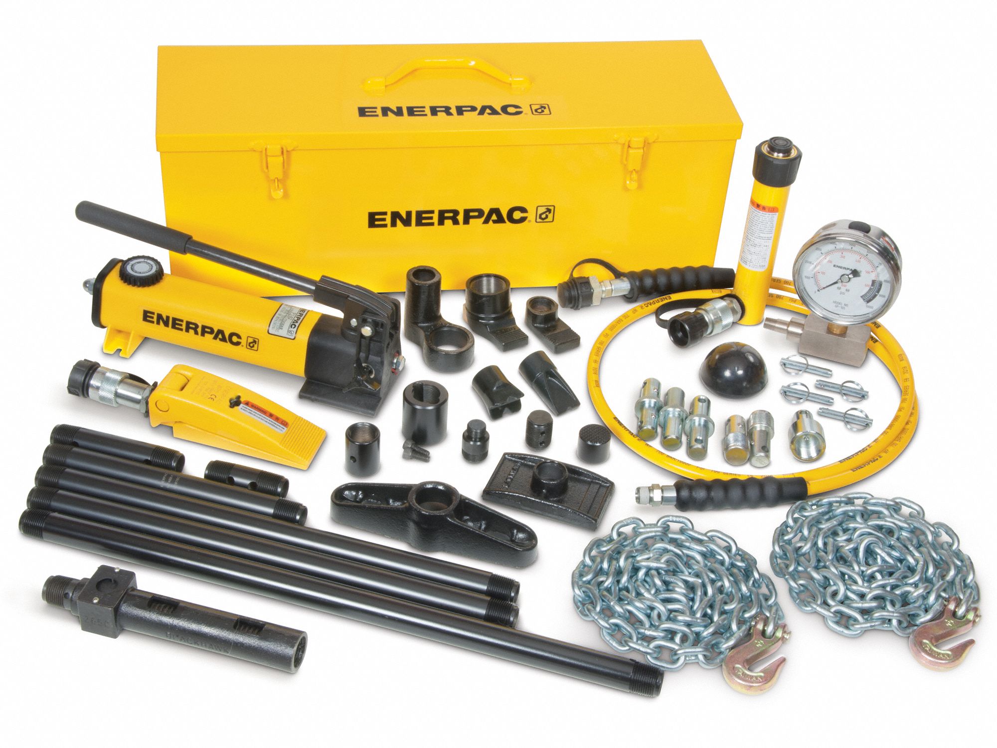 ENERPAC, 5 Ton Cylinder Nominal Capacity, 2.5 Ton Capacity With ...