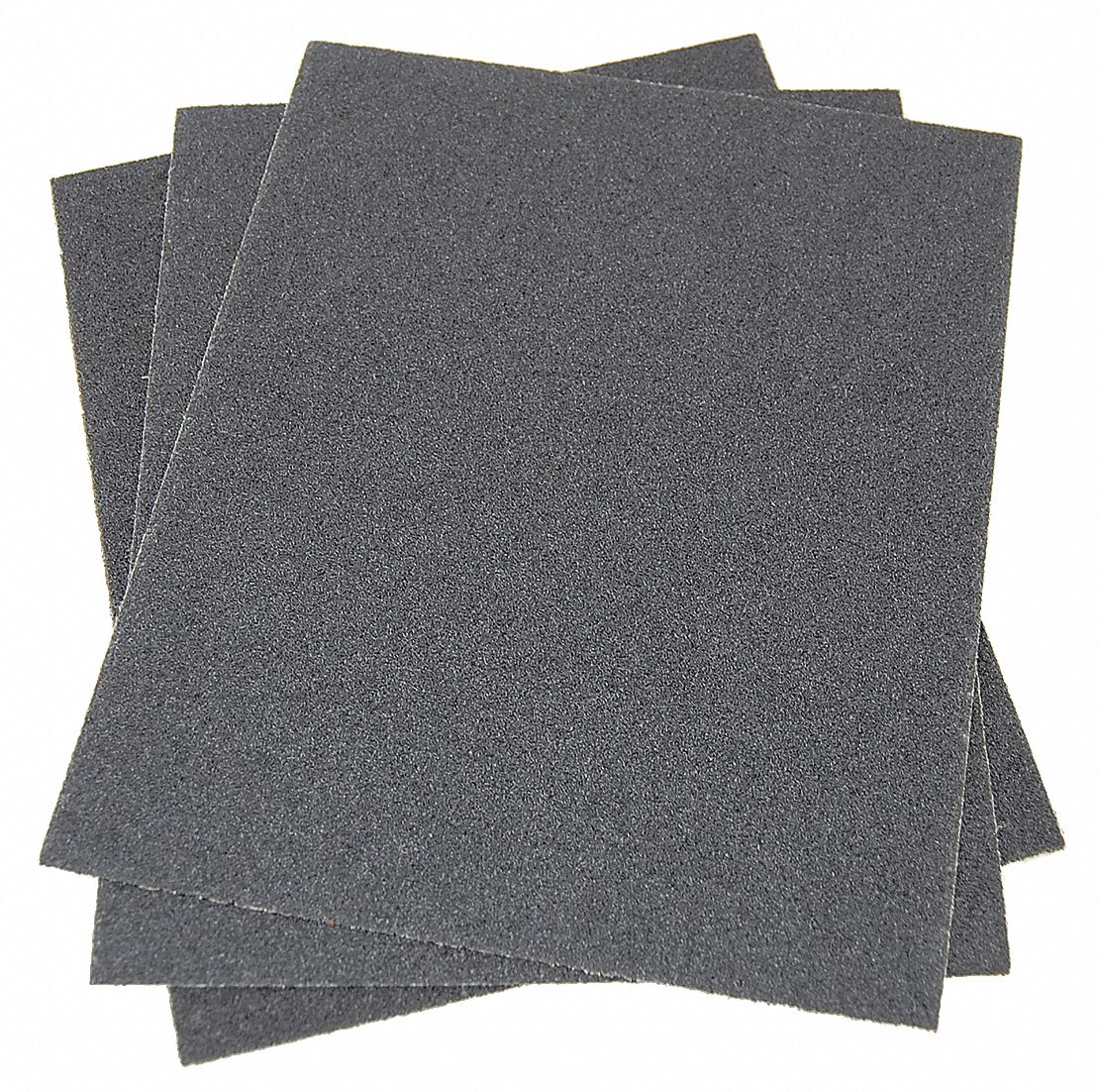Sanding Sheet: 600 Grit, 11 in Lg, 9 in Wd, Waterproof Paper, J, 50 PK