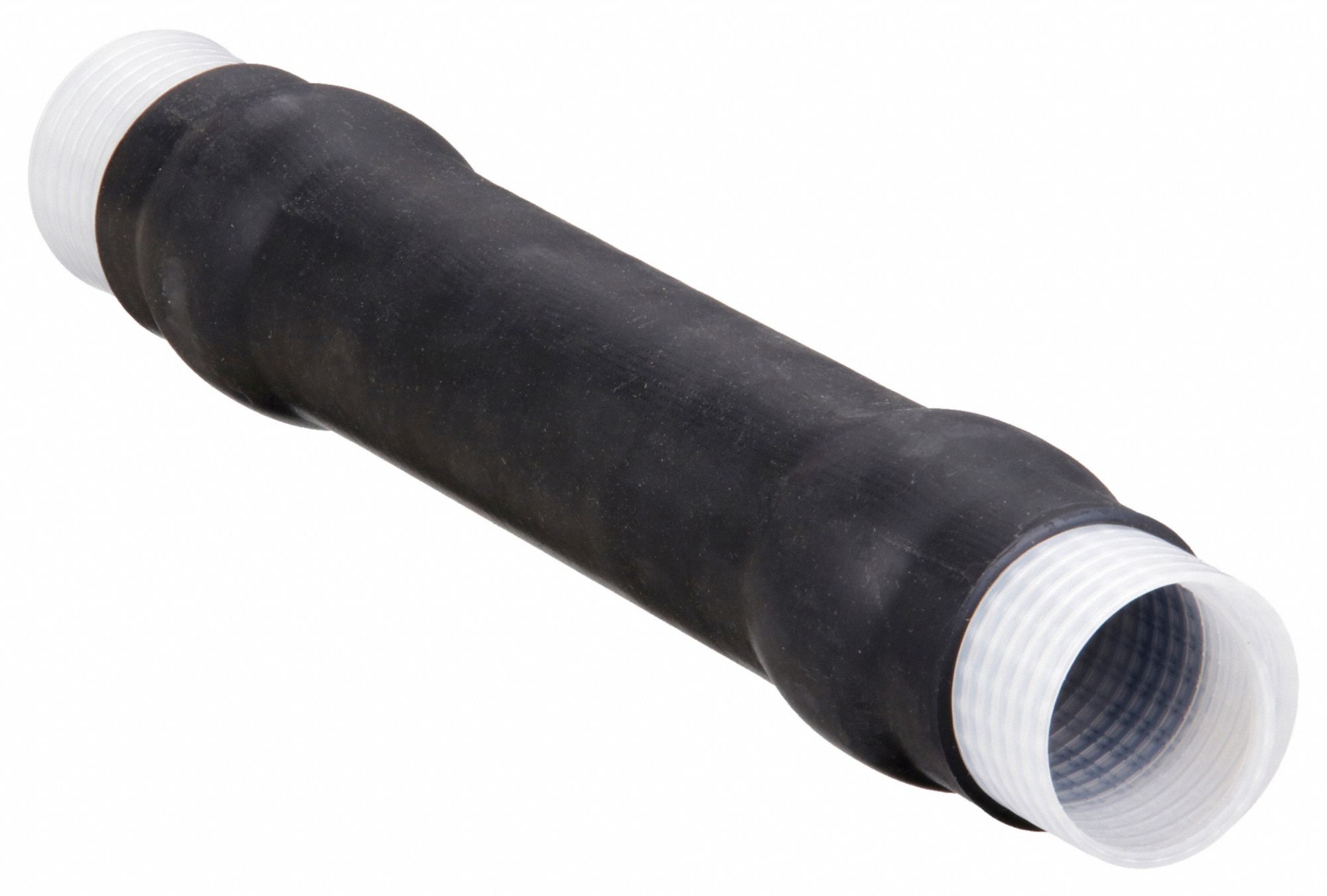 Cold Shrink Quick Insulator: 1.45 in I.D. Before Shrinking, 0.4 in I.D. After Shrinking, Black