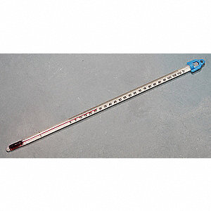 thermometer glass liquid coated temp safety range grainger close