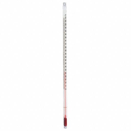 PFA Safety Coated Liquid-In-Glass Thermometers