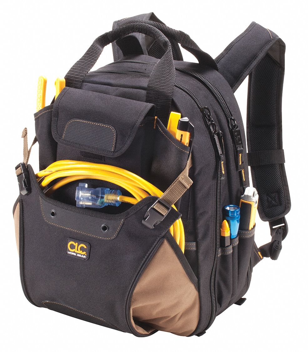 KLEIN TOOLS Mochila para Herramientas Electricista 39 bolsillos Poliéster  Balístico Negro - Bolsas y Mochilas para Herramientas - 35HU81