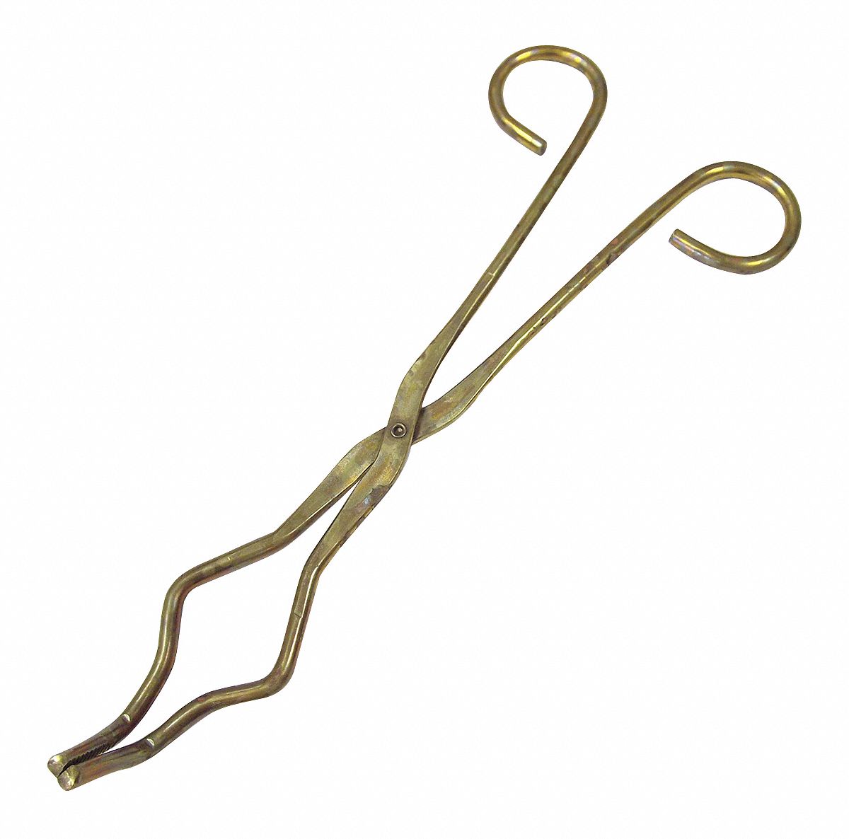 5ZPT3 - Crucible Tongs 9 In Brass