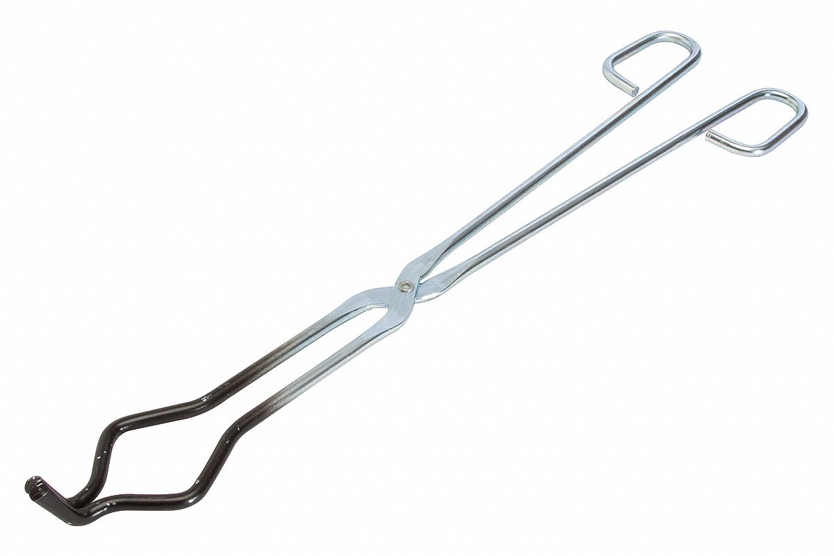 5ZPT8 - Crucible Tongs 18 In Coated SS