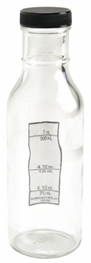 Bottle 198 mm H Clear 60.3 mm Dia