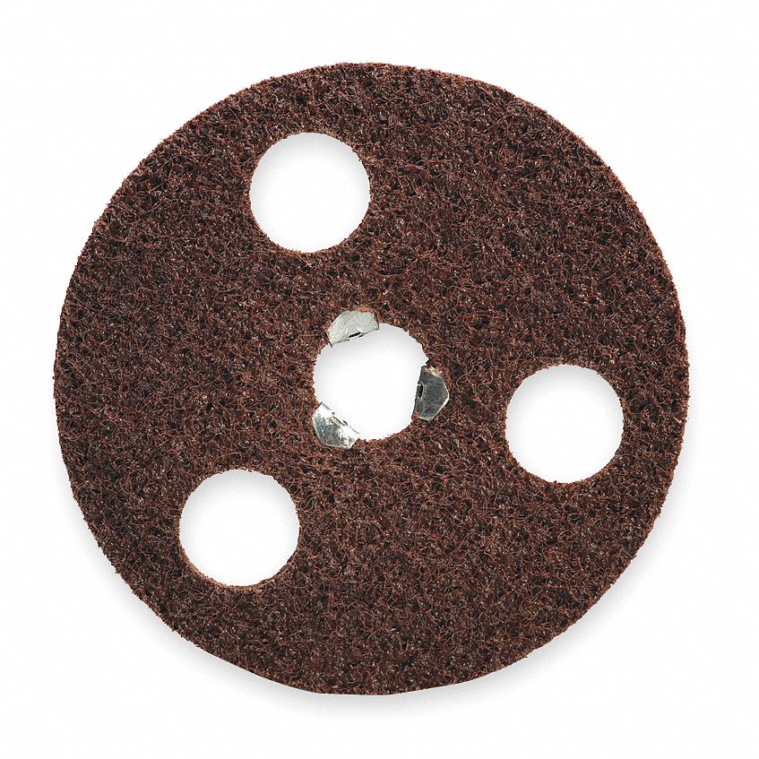 SANDING DISK,NON-WOVEN,5 IN DIA