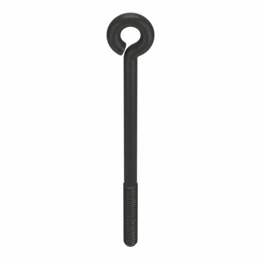 Steel, Black Oxide, Routing Eye Bolt 5ZU4411742 5 Grainger