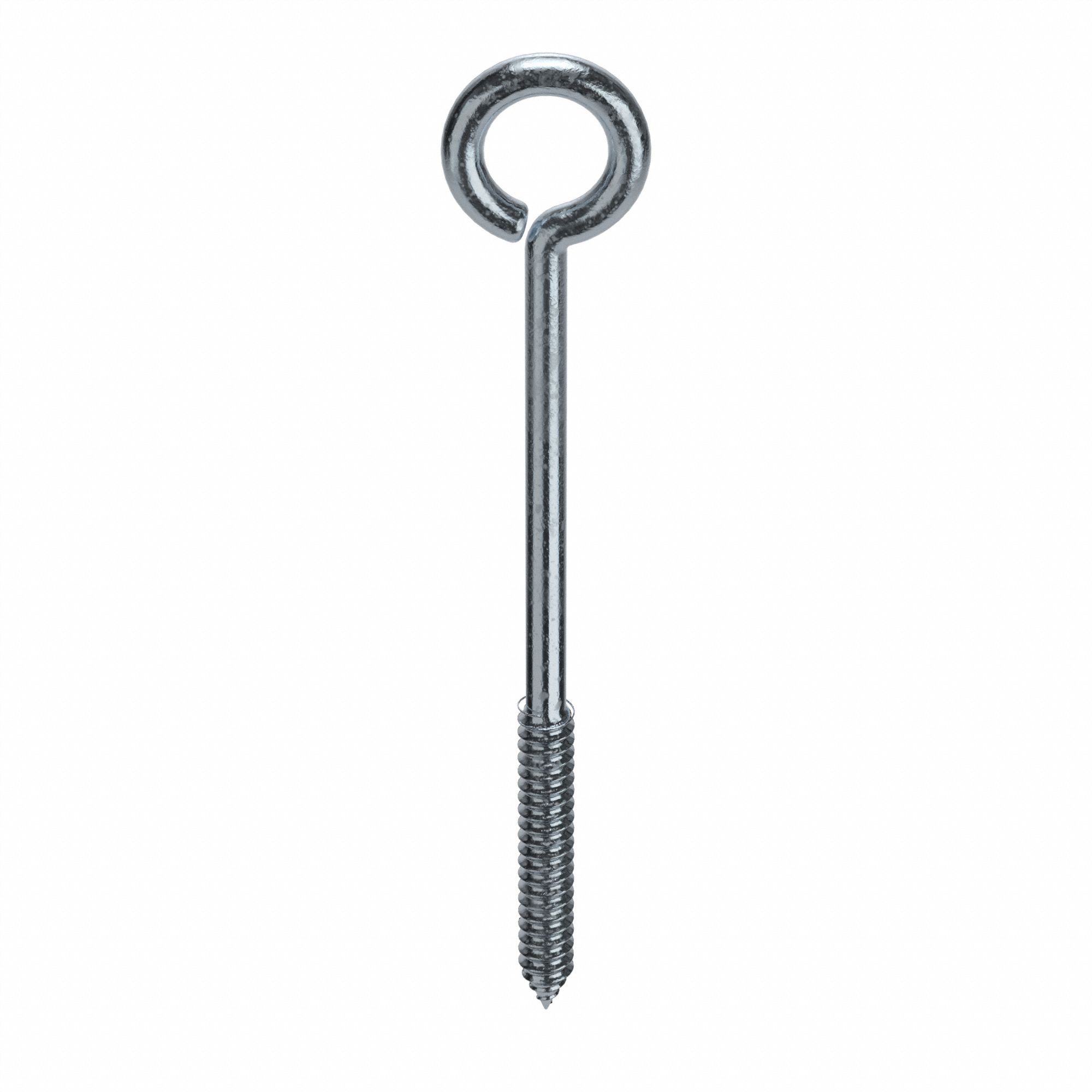 Eye Wood Screw,  Shank D 1/4 in, PK10