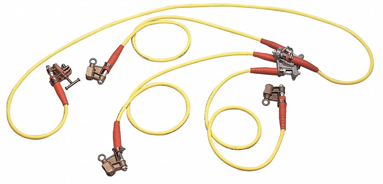 4-WAY SET W/SOCKET CLAMP 2/0 CABLE