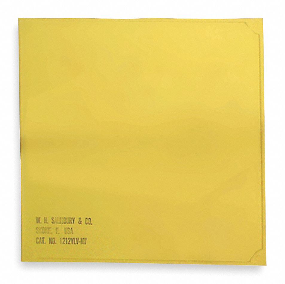 5ZV80 - Insulating Blanket Yellow 3 Ft x 3 Ft