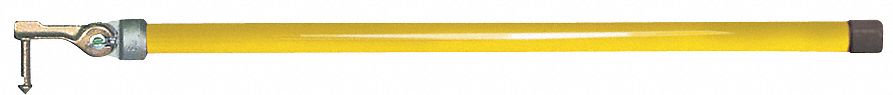 SALISBURY Yellow Hot Switch Stick, Fiberglass Material, Length 8 ft
