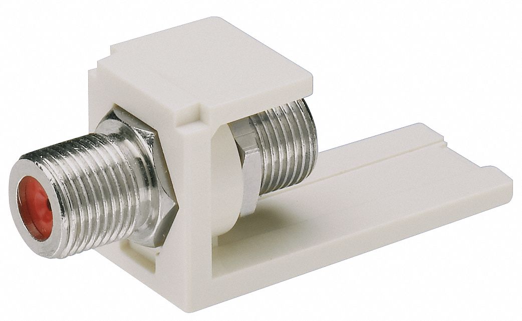 PANDUIT, Coupler, 1 Ports, Keystone Jack 5ZVY8CMFEI Grainger
