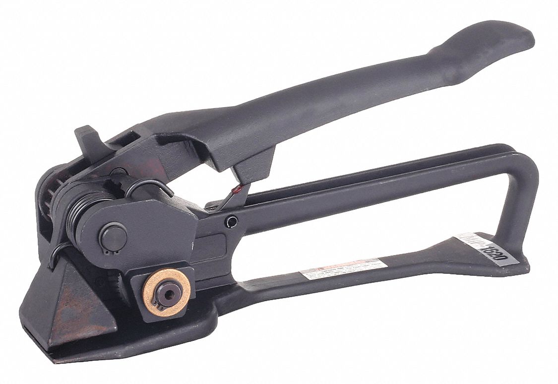 STRAPPING TENSIONER, FITS 3/8 IN TO¾ IN STRAP W, FITS .015 TO .025 STRAP TENSILE, ROUND