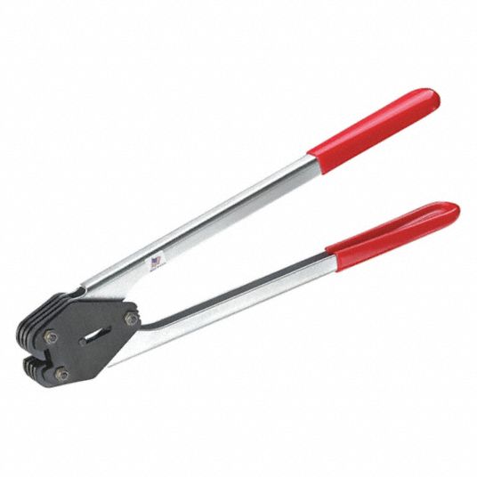 MIP Manual Heavy Duty Strapping Sealer, Tool Style Front Action , Fits