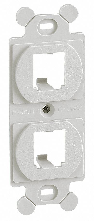 106 Module Frame Mini Com 2 Port Ivory