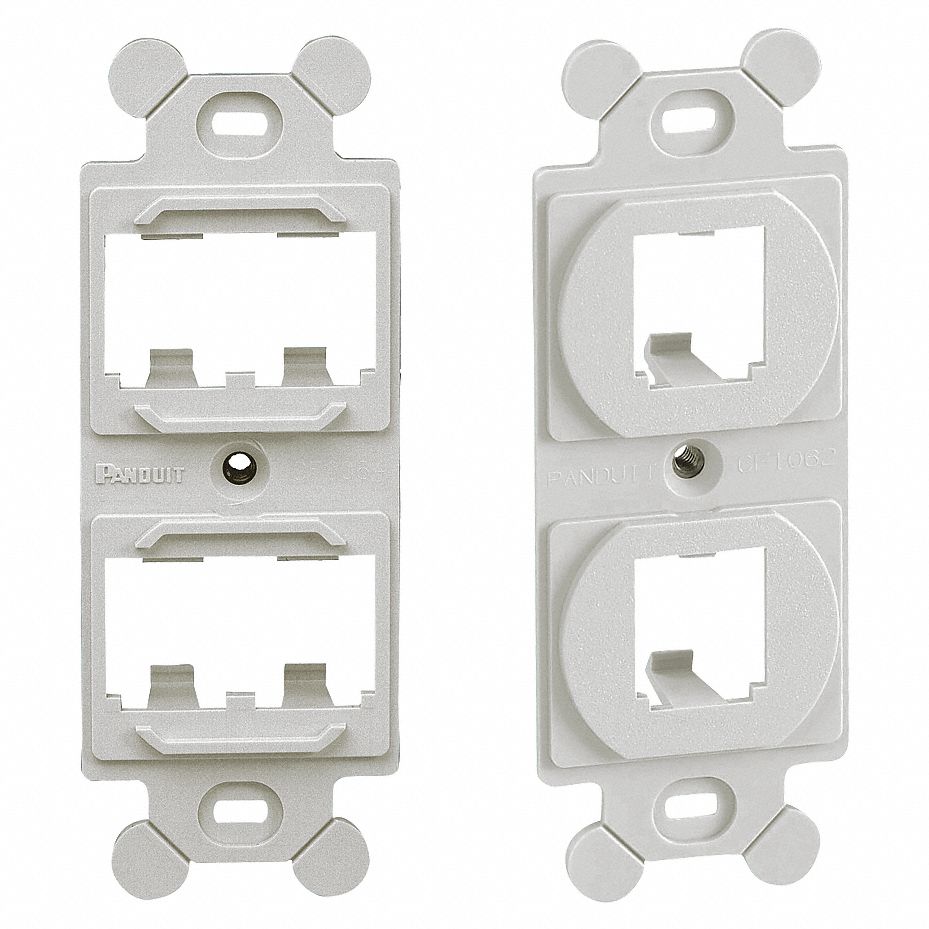 106 Module Frame Mini Com 4 Port Ivory
