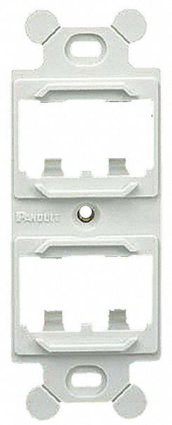 5ZWC2 - 106 Module Frame Mini Com 4 Port White
