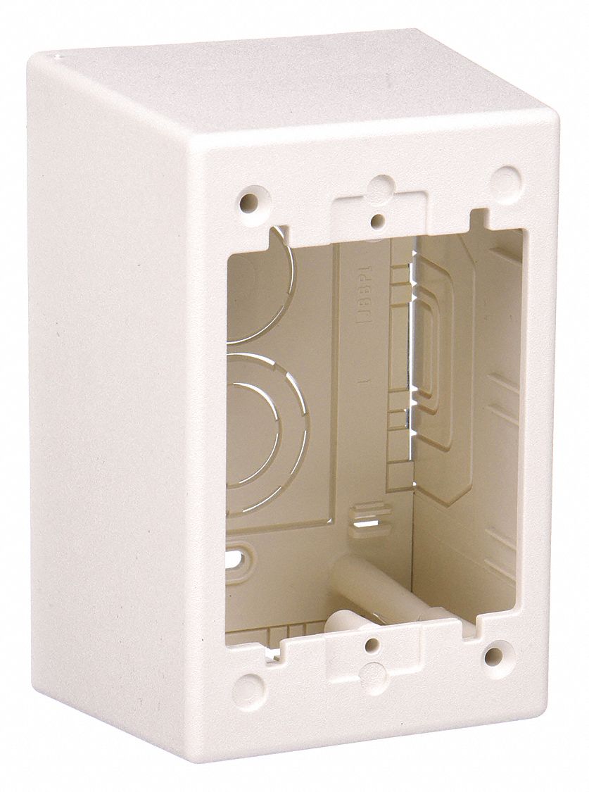 PANDUIT, T45, Plastic, Deep Junction Box 5ZWZ6JBP1DIW Grainger