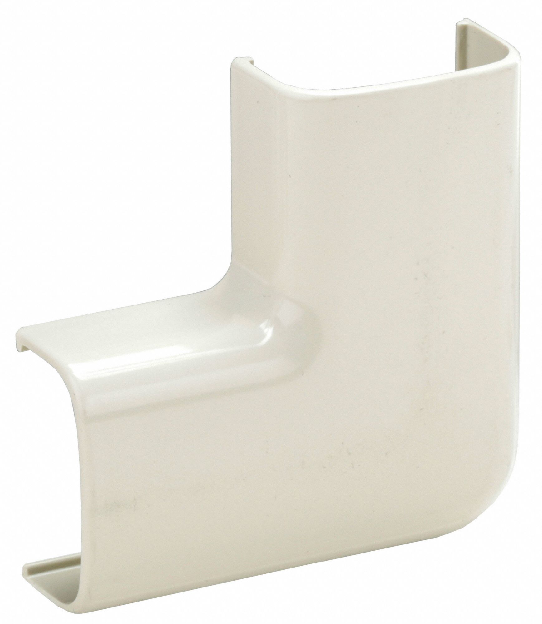 RIGHT ANGLE, FOR LD5 RACEWAYS, 1 IN W, ½ IN H, PLASTIC, OFF WHITE