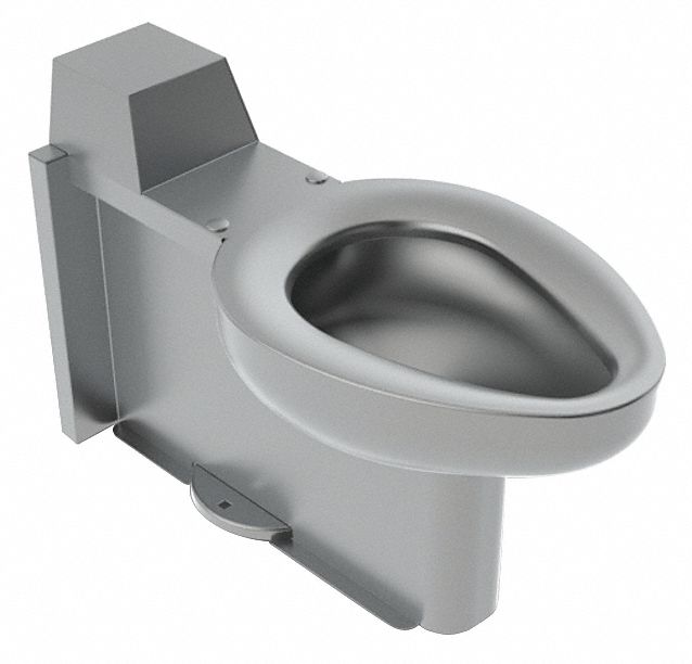 4 1/4 in RoughIn, 1.6 Gallons per Flush, Prison Toilet 5ZXF72120W