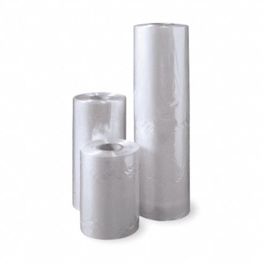 Grainger Approved Shrink Wrap Film Pvc Thickness 100 Ga Roll Width 26 In Roll Length 500 Ft 4lt34 4lt34 Grainger