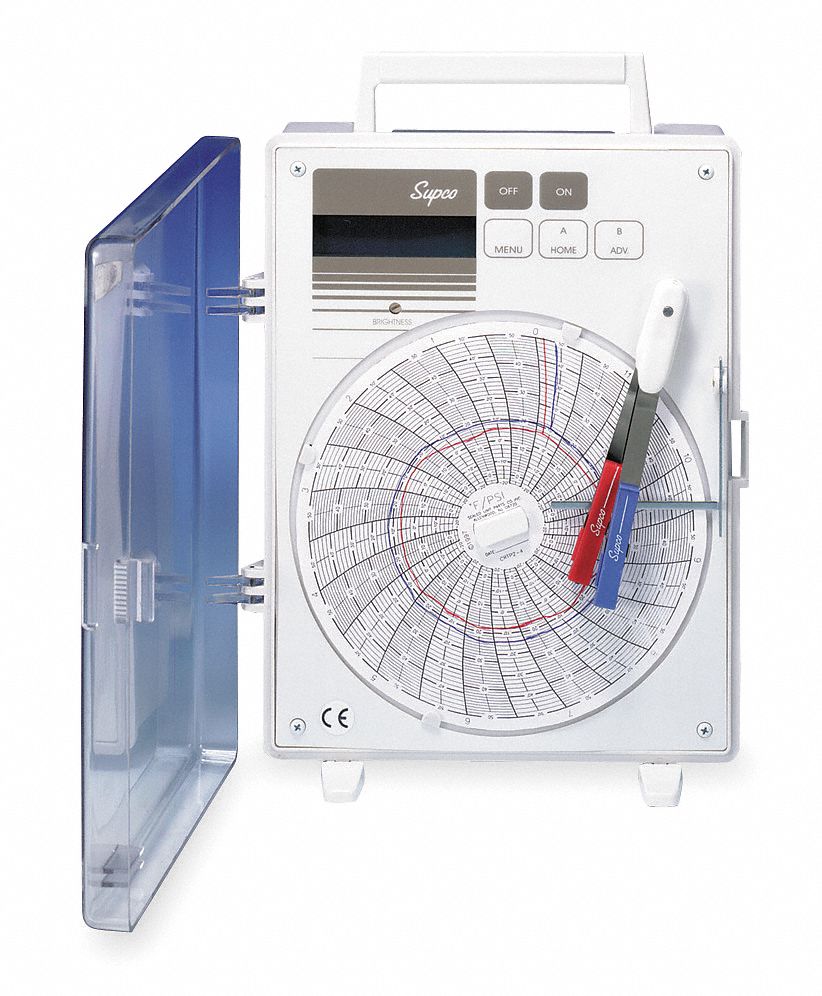 CIRCULAR CHART RECORDER,PLASTIC/METAL